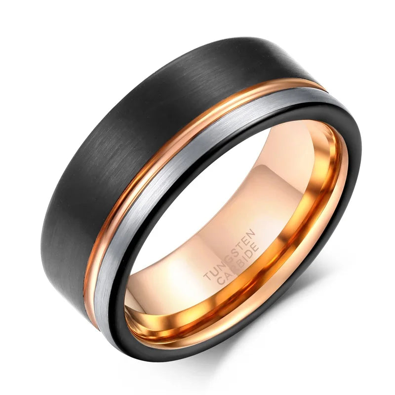 Brushed Tungsten Band