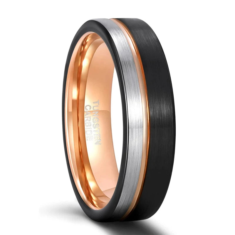 Brushed Tungsten Band