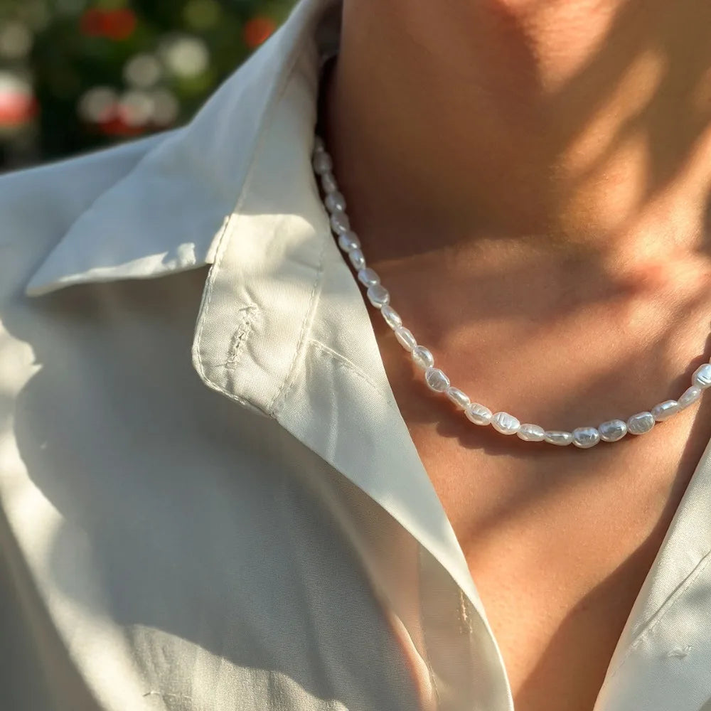 Pearl Beaded Necklace