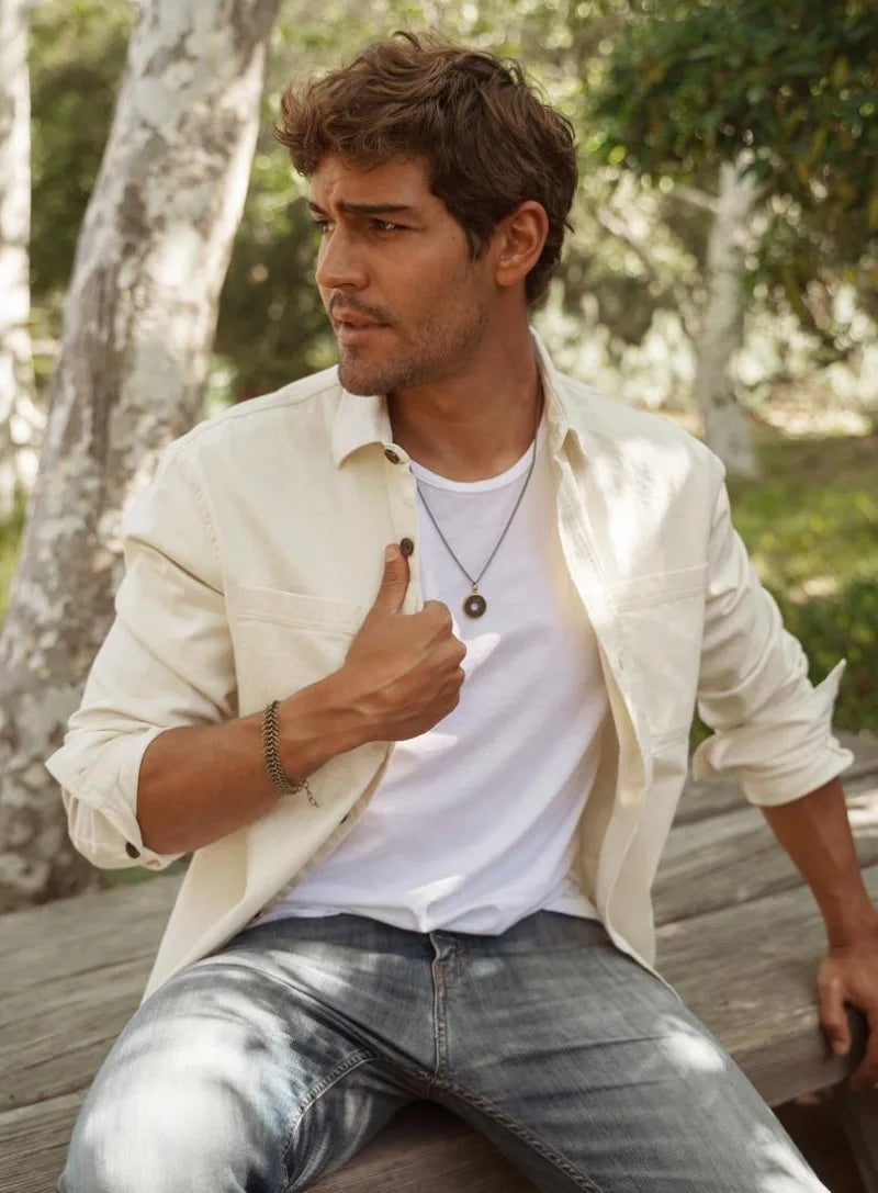 Spine Shaped Brass Bracelet