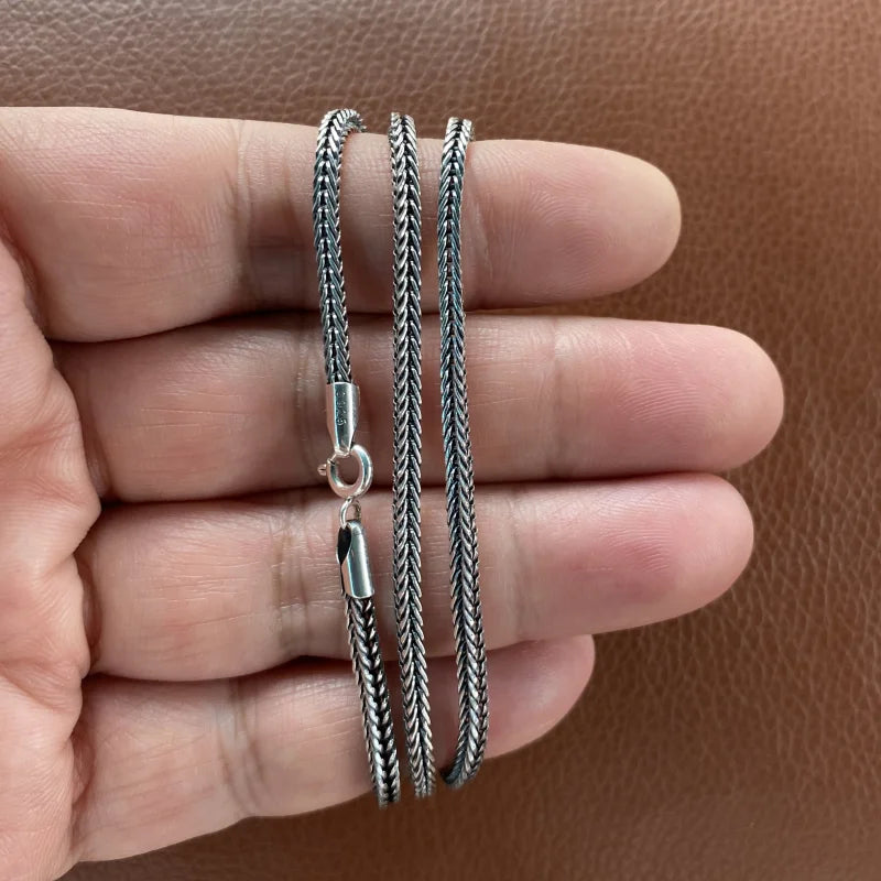 Retro Silver Necklace