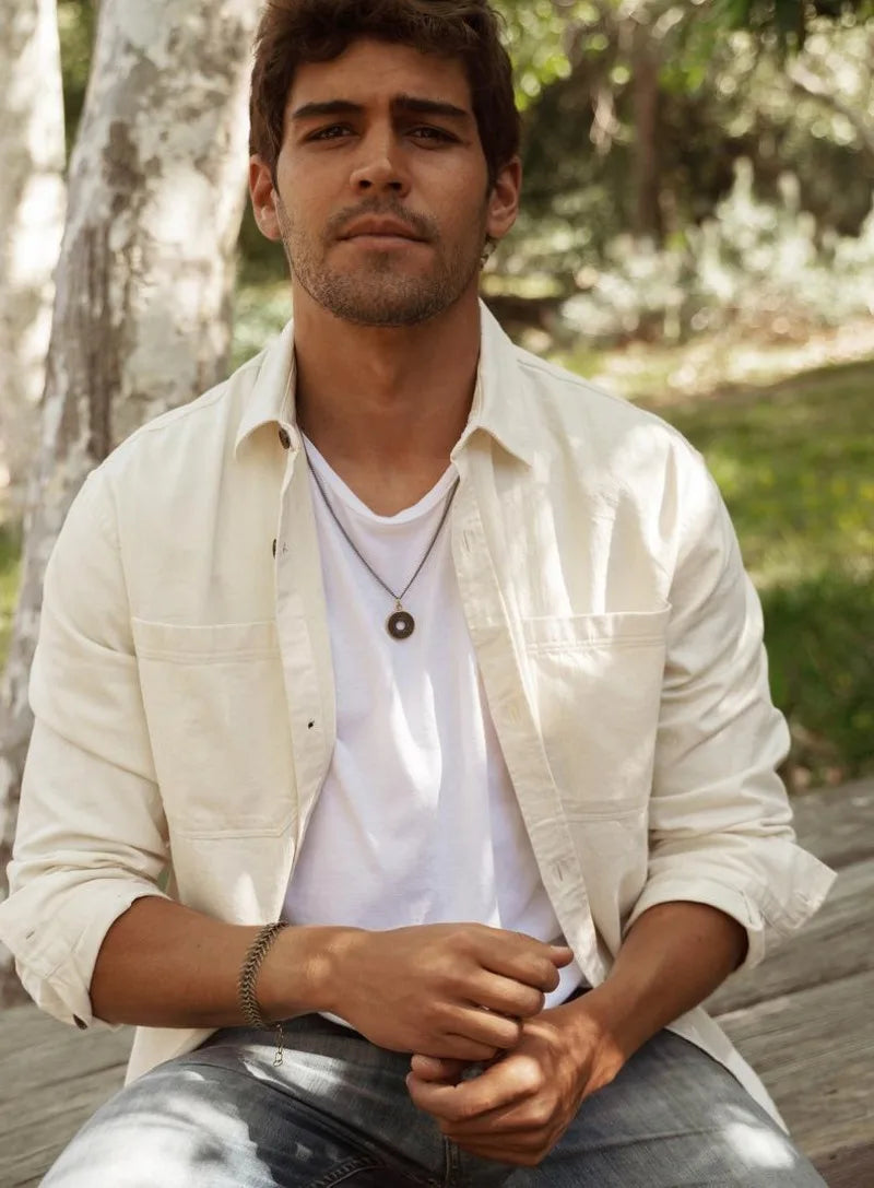 Spine Shaped Brass Bracelet