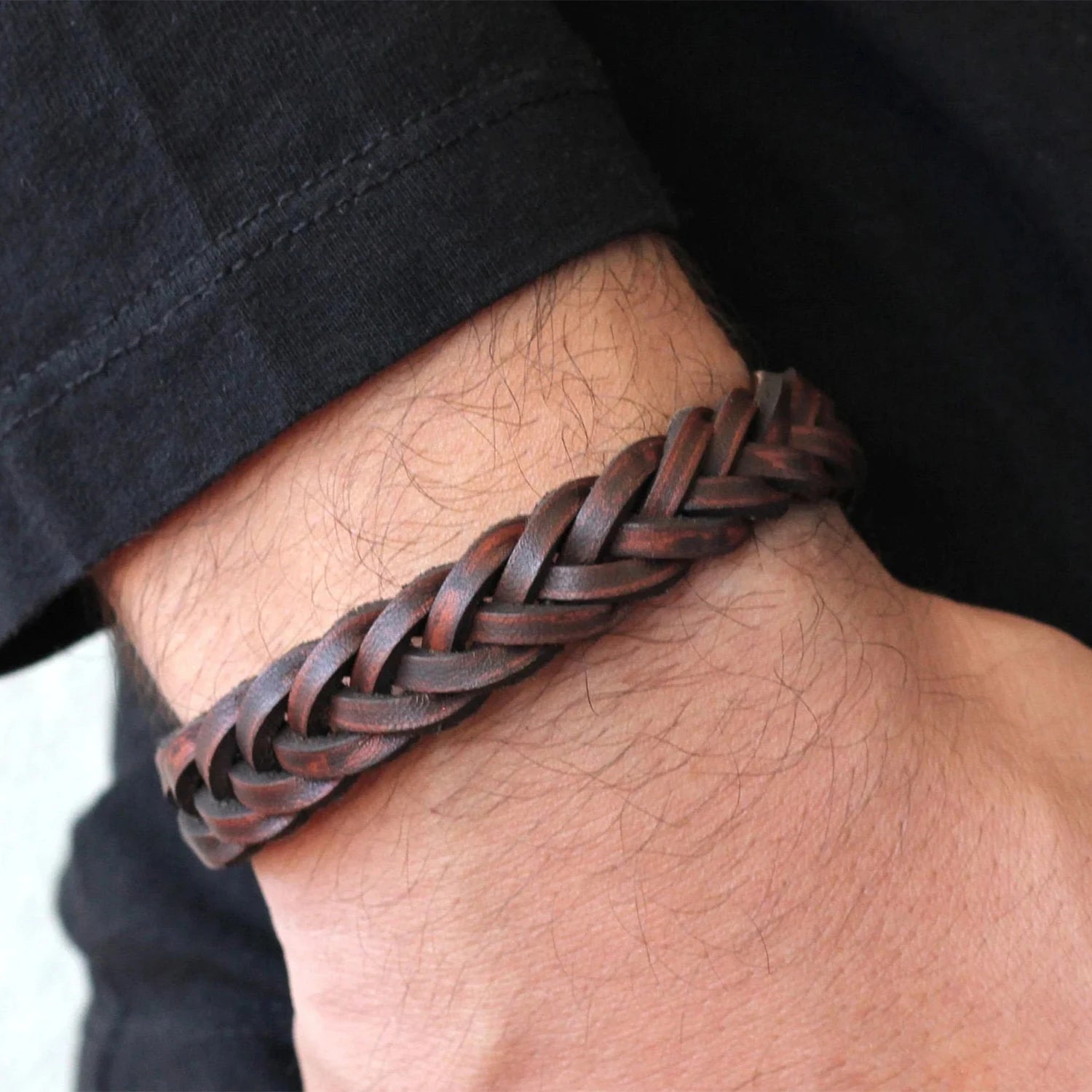 Braided Leather Bracelet
