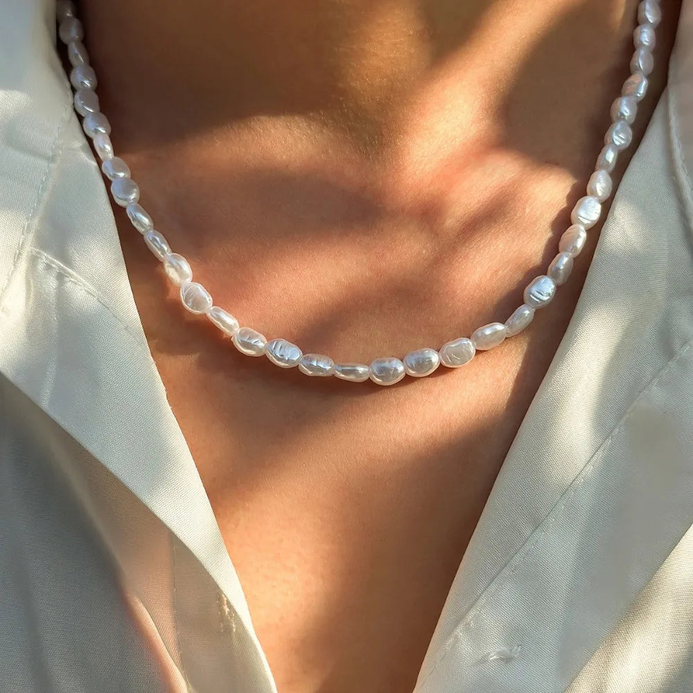 Pearl Beaded Necklace