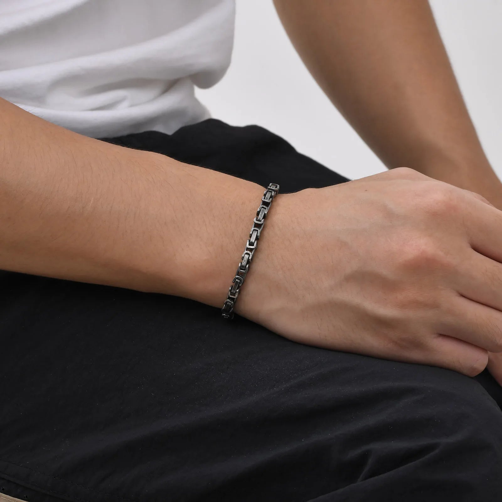 Byzantine Stainless Steel Bracelet