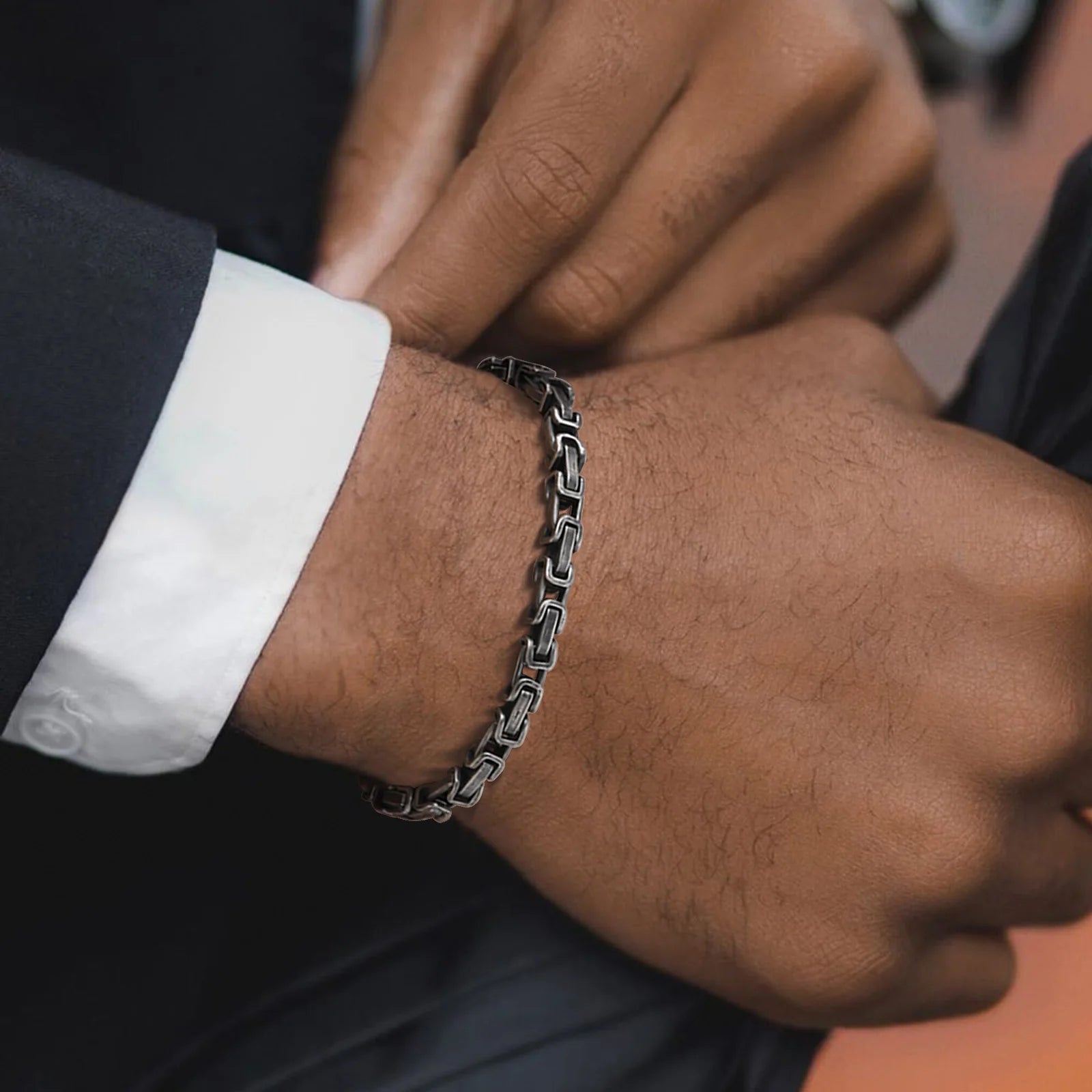 Byzantine Stainless Steel Bracelet